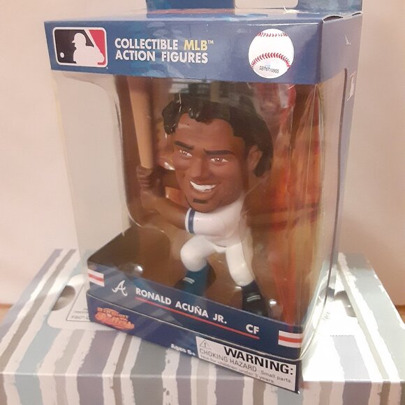Ronald Acuna Jr. (Atlanta Braves) MLB Big Shot Ballers 5" Figure - Picture 3 of 5